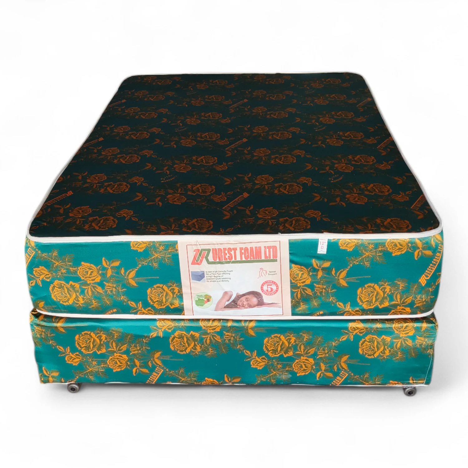 Urest ® – 12″ Double Bed Set (3)